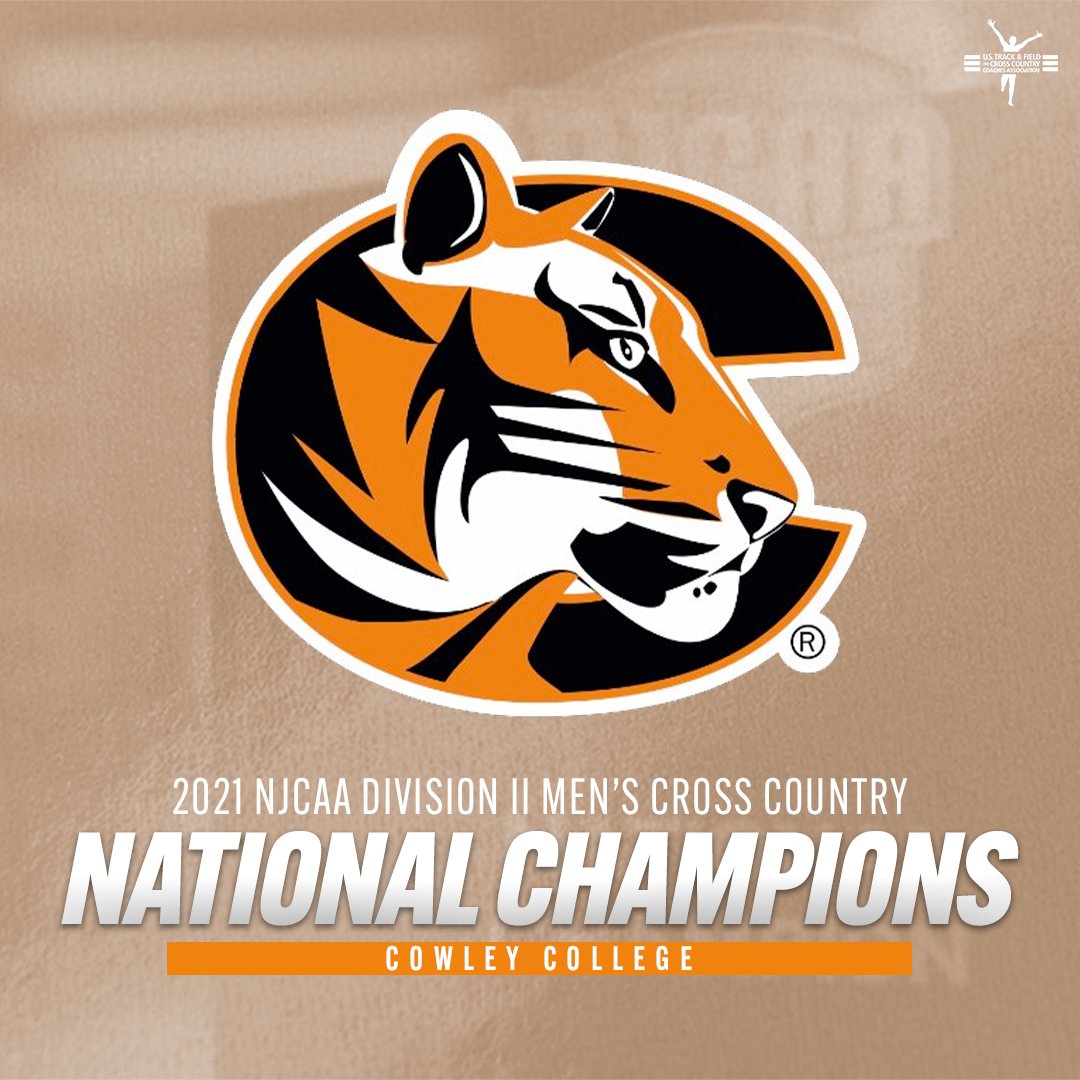 🏆 𝗡𝗔𝗧𝗜𝗢𝗡𝗔𝗟 𝗖𝗛𝗔𝗠𝗣𝗜𝗢𝗡𝗦 🏆

Congratulations to <a href="/CowleyXCTF/">Cowley College XC | Track and Field</a> for winning the men's team title at the 2021 <a href="/NJCAA/">NJCAA</a> Cross Country Championships this morning!