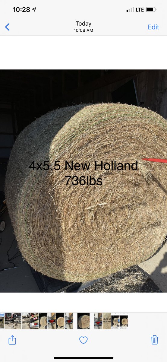 WFUSS's tweet photo. This is why hay should be sold by the ton. https://t.co/6pIBy9g3WY
