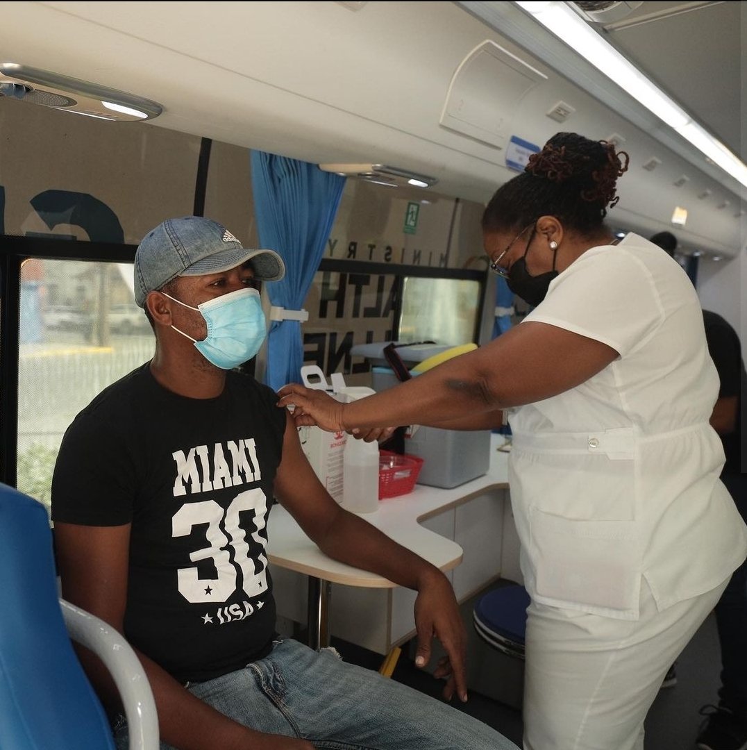 The UDC is pleased to support our Downtown Kingston neighbours <a href="/BashcoJamaica/">Bashco</a> with their Vaccination Blitz. Our Northern Carpark, Orange Street, is the site for today's activities.  
<a href="/themohwgovjm/">MOHW JA</a>

#GetBackToLife #GetVaccinated