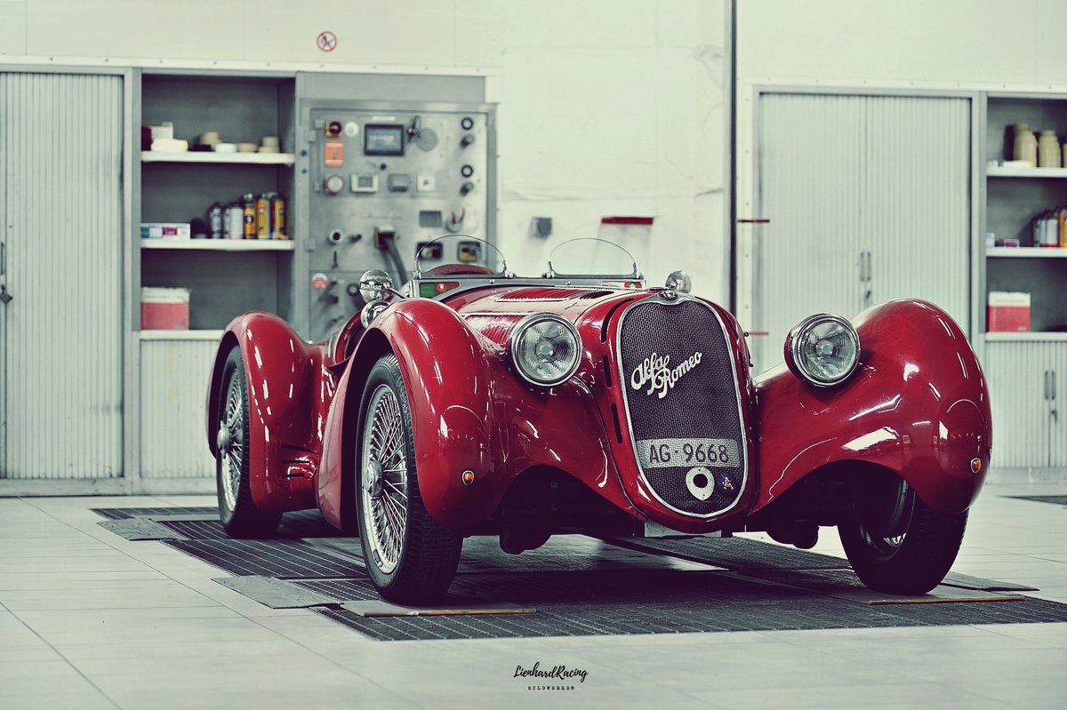 LienhardRacing's tweet photo. #SaturdayNight 
1939 #artmobile Alfa Romeo 6C2500 Super Sport Corsa https://t.co/Zf6zIa9EJp