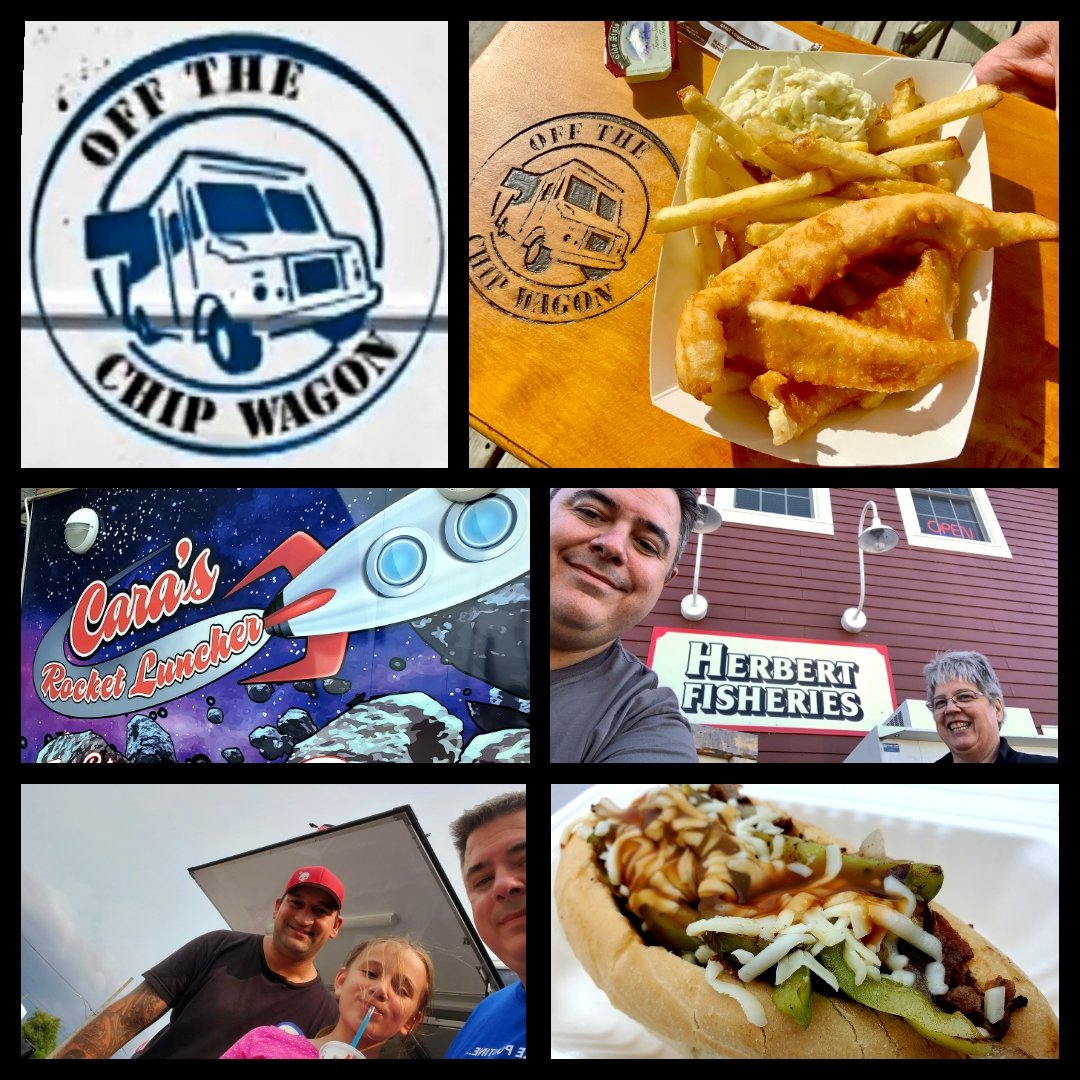 SN-06 Ep-04 of #offthechipwagon is at  <a href="/cara_tar/">Caras Rocket Luncher</a> in Sudbury, ON for a Tatter Tot approved steak sandwich &amp; why they installed fryers! Plus @herbertfisheries in Killarney, ON with  fresh as it gets fish &amp; chips. Coast to Coast on <a href="/Eastlink/">Eastlink</a> channel 10/HD-610 or anytime On-Demand