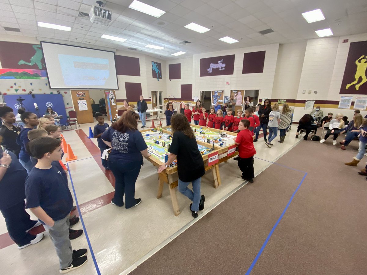 So much fun at the Monroe County’s Robotics Tournament!! Proud of our Techno Tigers!! 🐯🤖 <a href="/ParhamNatalie/">Natalie Parham</a> <a href="/STEMGROWERS/">wachtelr</a> <a href="/Hubbard_Elem/">Hubbard Elementary</a>