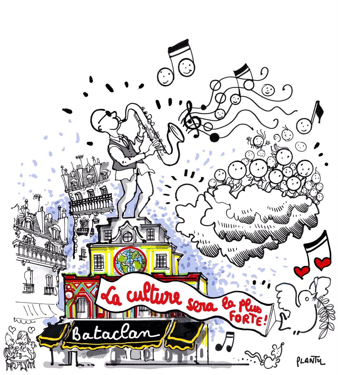 Une pensée pour les victimes du 13-novembre.