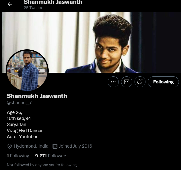 Haswanth0432's tweet photo. Many Tweets in Trending But less followers Go Follow Him Now Please Get him Verified mark. #MrCoolShannu https://t.co/OA5yUyUN8n