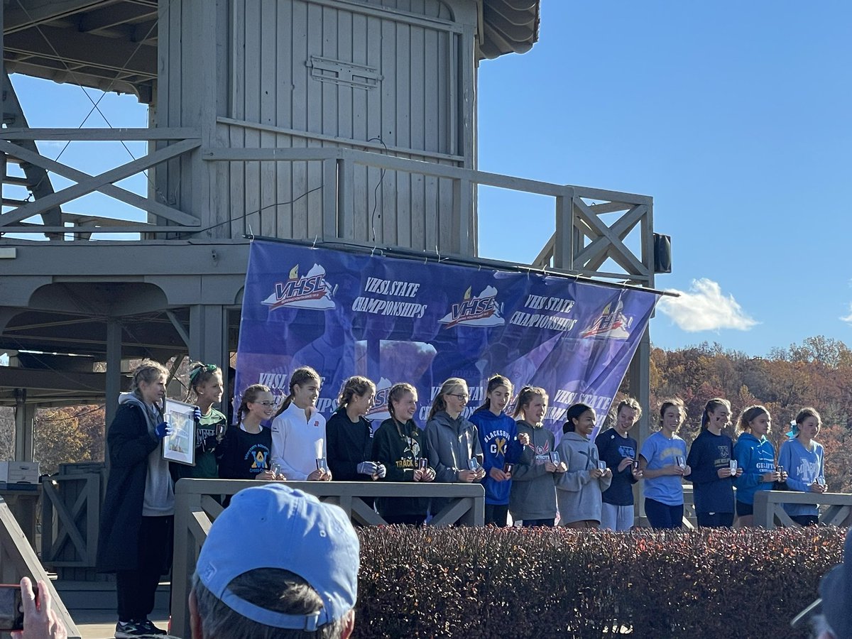 4A girls all state. Taylor Gibson finished in 12th place to become the schools first all state Xc athlete