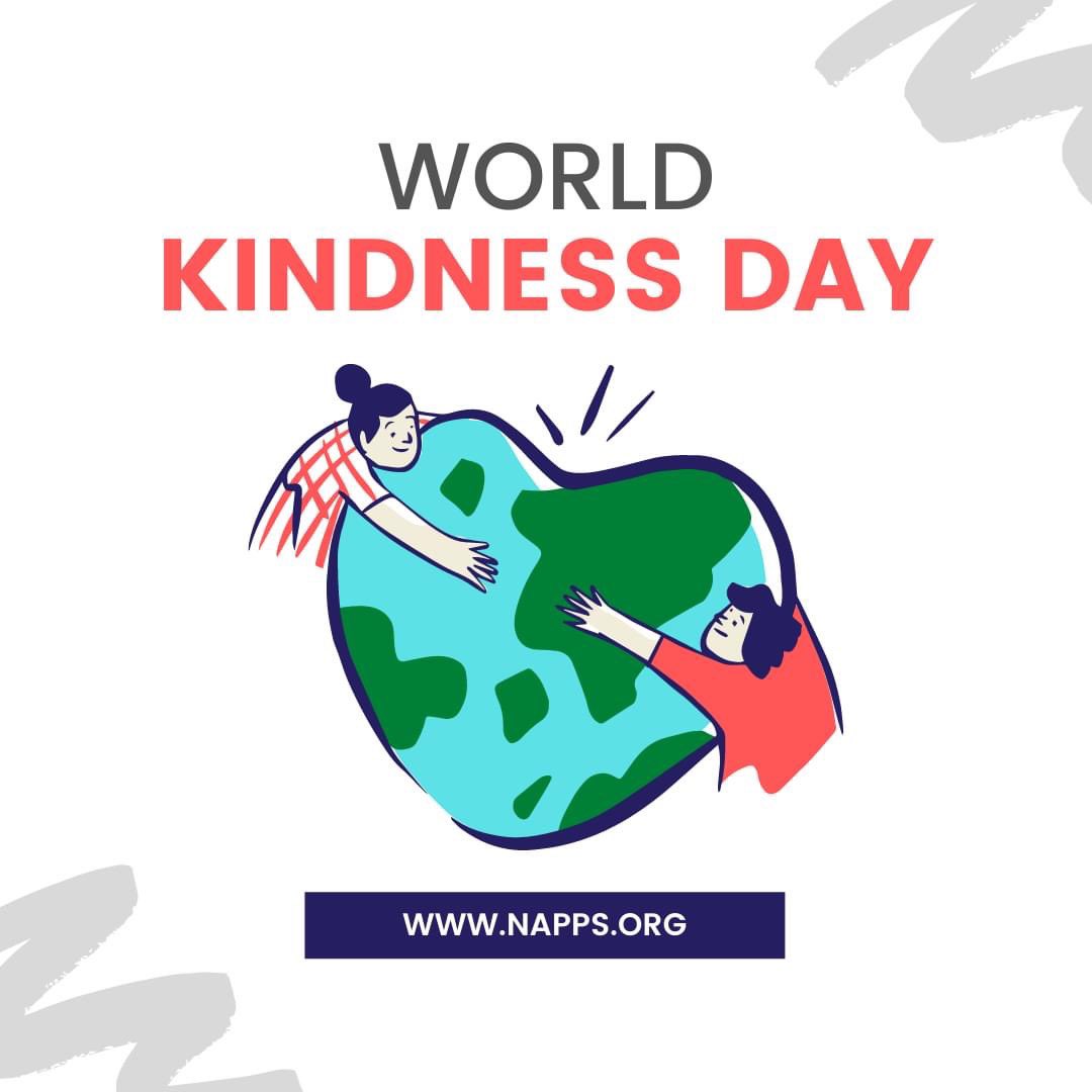 napps82's tweet photo. It's World Kindness Day. Take a moment to be kind to someone today.. but make sure you are being kind to yourself as well...

You can get some easy ways to be kind here: https://t.co/fEIUY92c6w

#ProcessServers #NAPPS #ProcessServer #ProcessServerLife #happiness #happinessproject https://t.co/RErNS3Ni6s