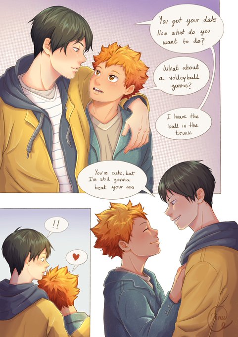 Kagehina date night 🏐❤️ 
