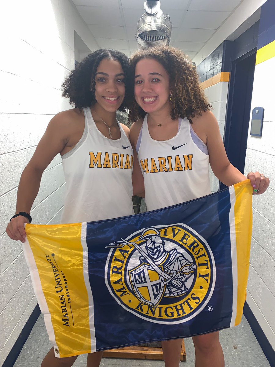 Blessed to receive an offer to run track at <a href="/MarianTrackXC/">Marian Track & Field</a> 💛💙 Thank you Coach Holman &amp; Coach Wise 〽️🏃🏽‍♀️