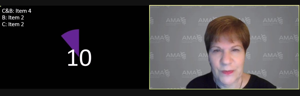 DrKlintPeebles's tweet photo. Always a pleasure to see Pennsylvania's @MarilynHeineMD at the @AmerMedicalAssn meeting! Robust policy discussions on critical issues facing physician practice, legislative challenges, and other barriers to providing quality care for our patients. #AMAMeeting @PAMEDSociety https://t.co/UOPTBdF3Ij