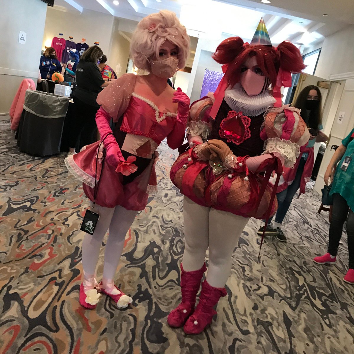 EmpireCityCon's tweet photo. Best friends! /j #EmpireCityCon #ECC2021 https://t.co/RpDG6WzGWb