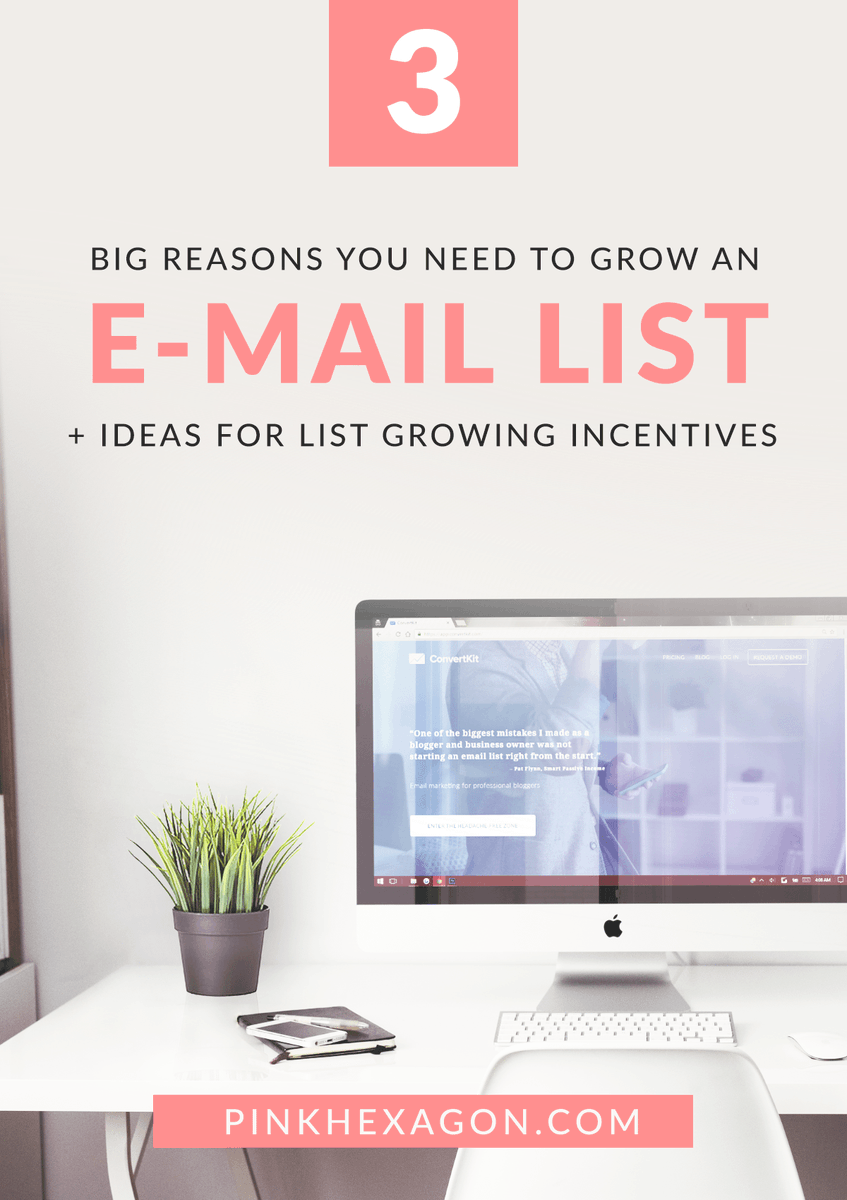 OhBeeTee's tweet photo. 3 Terrific Reasons Why You Need to Grow an E-mail List • Pink Hexagon  https://t.co/Ud4qacNFf5 https://t.co/P8GqWF3i2r