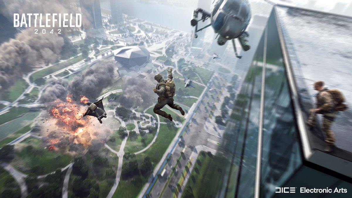 FeverClan's tweet photo. Getting closer to the launch of Battlefield 2042! Have you signed up for our https://t.co/m9otuUmhgg Battlefield Event? 6 days left till mayhem erupts! https://t.co/vm2UoKLzD3