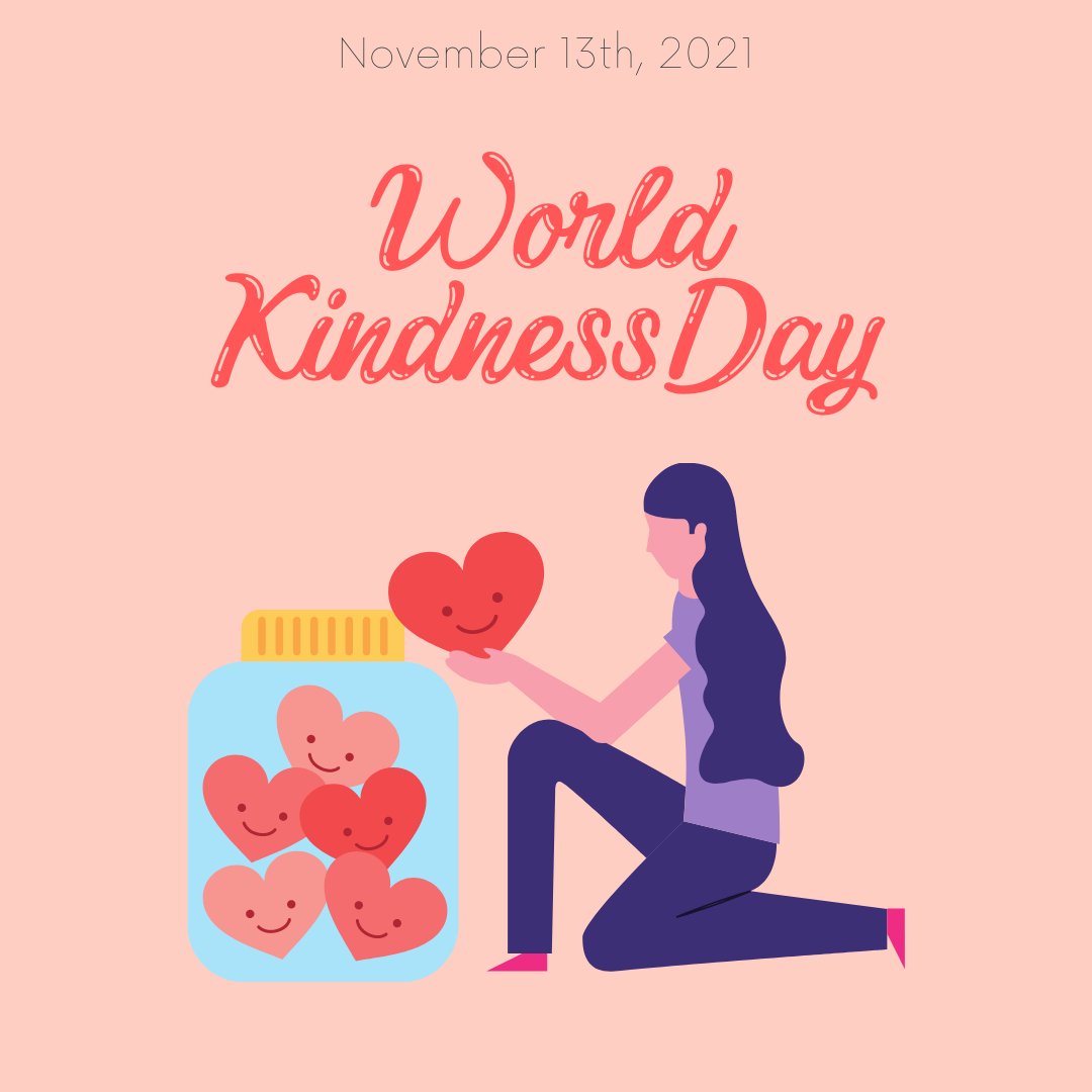 "Kindness is a gift everyone can afford to give."-Unknown #WorldKindnessDay