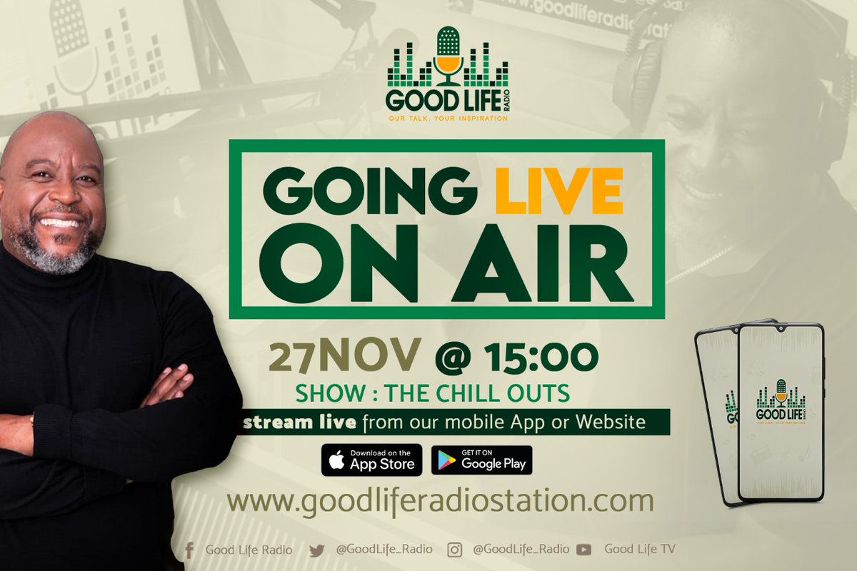 GoodLife_Radio's tweet photo. The count down has began mark the date. The Sweet Jammer will bless you on the air waves. https://t.co/Uy2OH92xLq