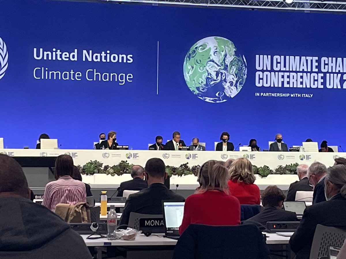 Negotiations conclude in Glasgow.

After a last minute change in the final text #COP26 president <a href="/AlokSharma_RDG/">Rt Hon Lord Alok Sharma</a> officially gavels down the “Glasgow Climate Pact”.