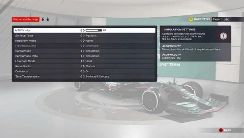 Multi21Design's tweet image. Lewis currently playing on 50 difficulty. #F1 #BrazilGP