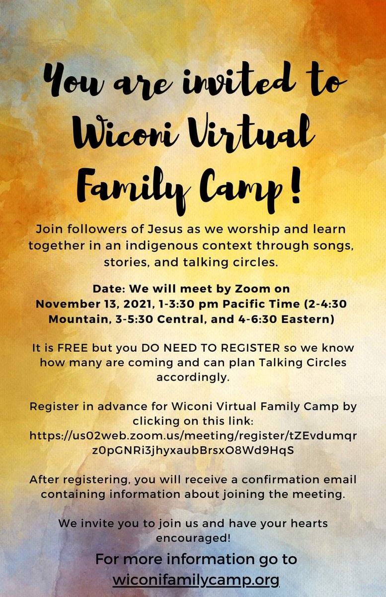 BrokenWallsBand's tweet photo. Hey Everyone
Don't forget to join us a 4pm eastern today for Wiconi Virtual Family Camp.  
I will be your host.  
We will feature Elder Paul Otoko and his Son Tauson representing our Indigenous people of the South Pacific.

Please come and join us!
Blessings
Jonatha Maracle https://t.co/xjcsO6q5o7