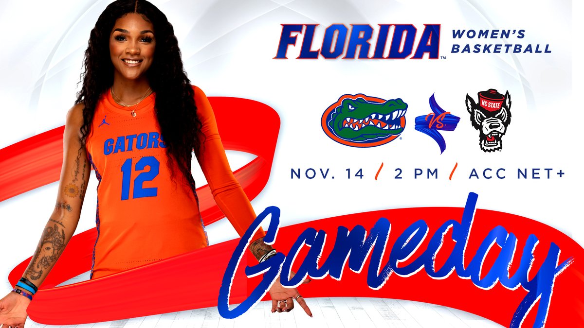 GatorsWBK's tweet photo. 🐊 𝔾𝕒𝕞𝕖𝕕𝕒𝕪 🐊

🆚 #5/4 NC State 🐺
📍: Raleigh, N.C.
🕑: 2 p.m. ET
🏟️: James T. Valvano Arena
📺:https://t.co/9mS6QHvw8Z (ACC Network+)
📻: https://t.co/CH652OxxT6 (https://t.co/hcNb571SrH)
📊: https://t.co/mF720Lc9xh

#GoGators https://t.co/6GGTxehXhy