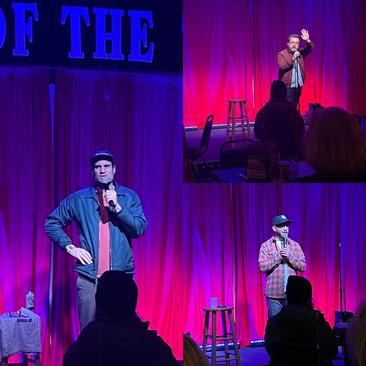 PlanetoftheT's tweet photo. We had a great show last night with @mrgrahamkay, Matt Taylor, Lena Beamish, and Alex Whittenburg. We’re doing it all again tonight at 8 so head over to https://t.co/ogUib3YUzE now to get your tix! Proof of vax required. #louisvilleevents #louisvillecomedy #thingstodoinlouisville https://t.co/pcOVyNTwmD
