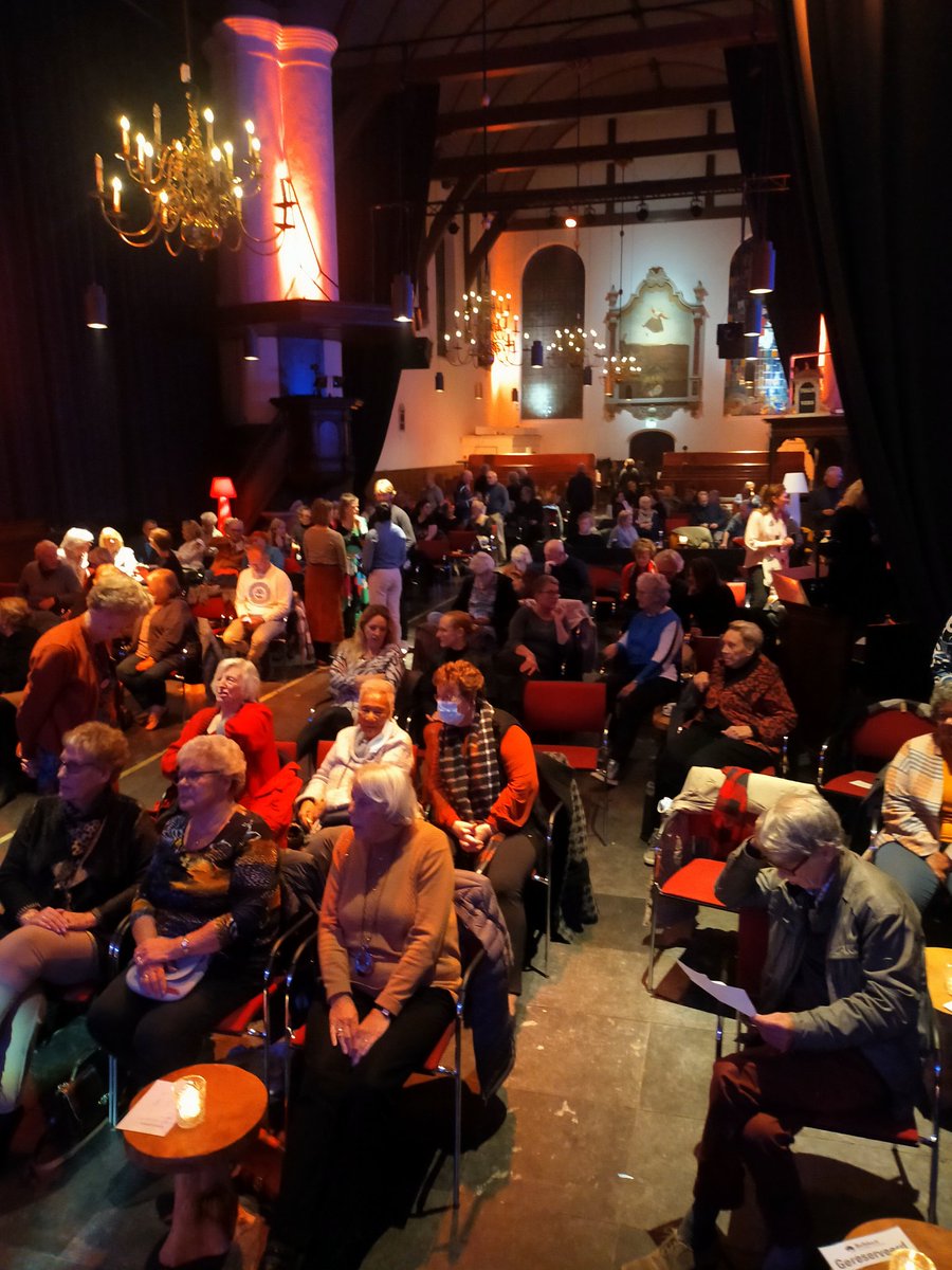 Met Vier het Leven in de Bullekerk. Eindelijk weer eens uit.