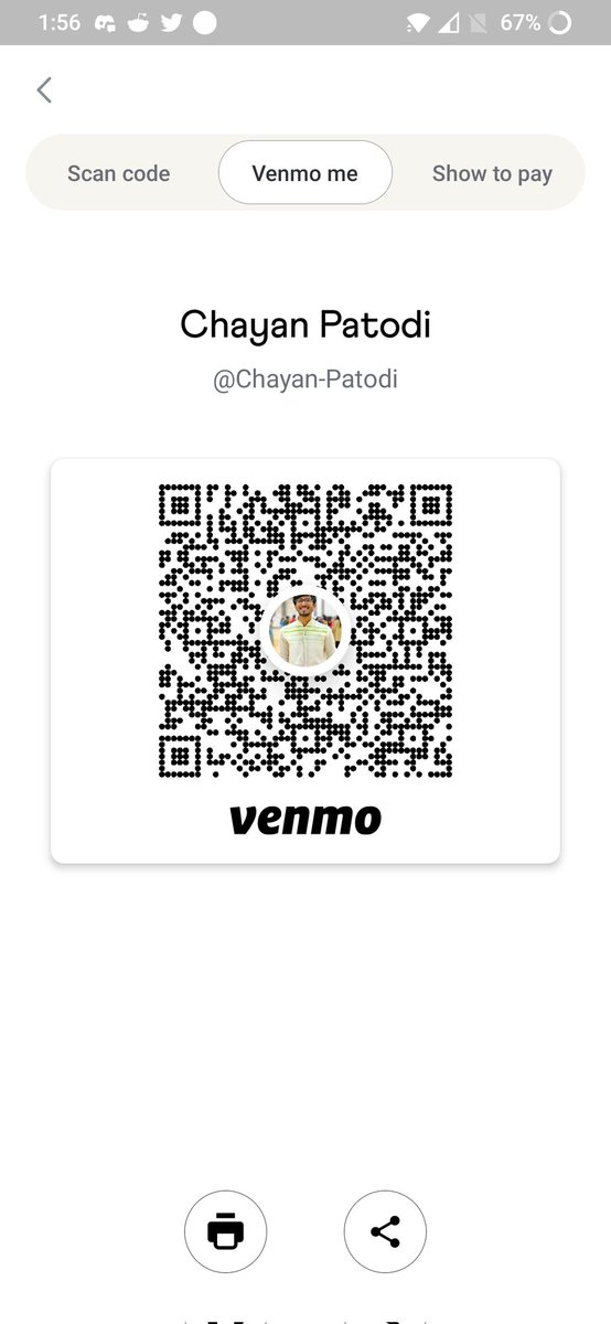 TraderChayan's tweet photo. @Millions @Venmo https://t.co/sDnkLl6NJ3
