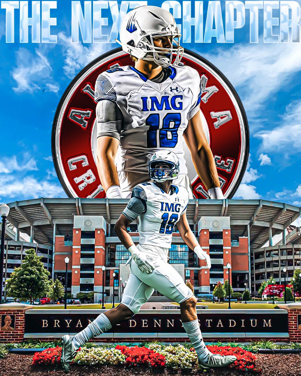 COMMITTED. #RollTide