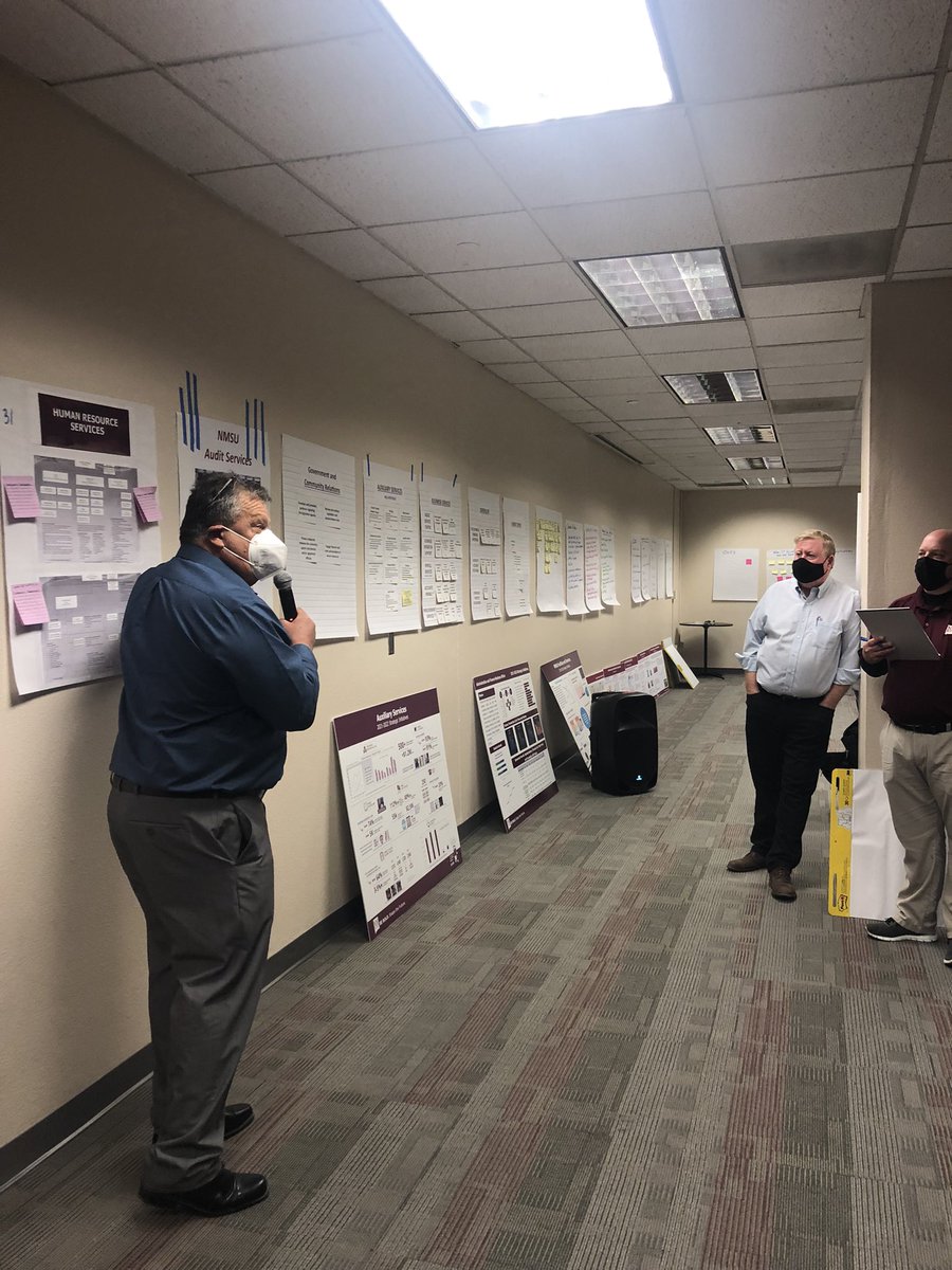 NMSU Strategic Systems Services held a masked retreat yesterday on organizational design. Great to be with these talented leaders.