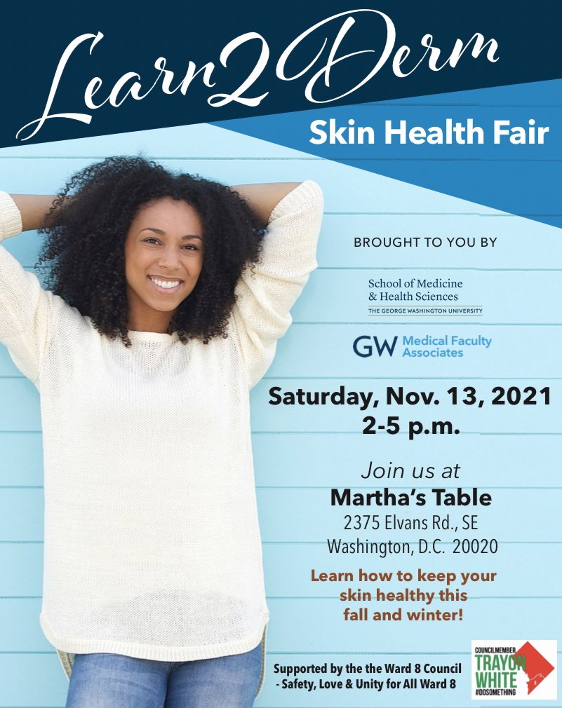 BlkGrlSunscreen's tweet photo. Pull up to #Learn2Derm Skin Health Fair in DC today! Team BGS is here and ready to discuss all things sunscreen π§΄ β¨ https://t.co/Whs2oU0ih5