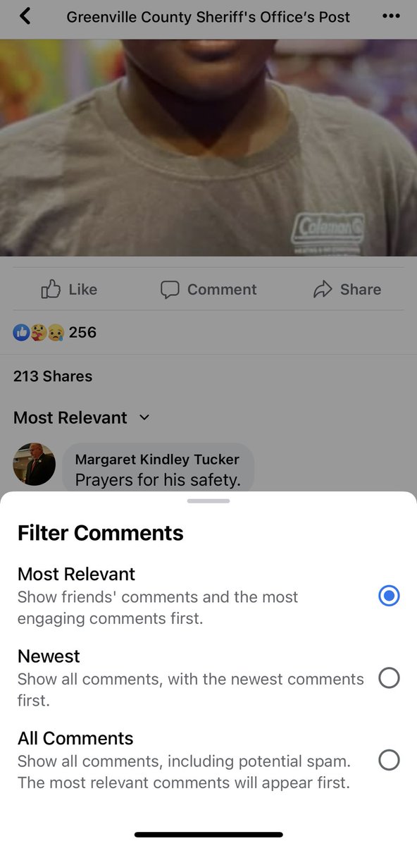 gritsygirl1's tweet photo. This is how Facebook controls your feed therefore your point of view.
The default view is #MostRelevant by FB pov 
#LeaveFacebook #ZuckerbergIsTainted https://t.co/hp4V2Ssznj