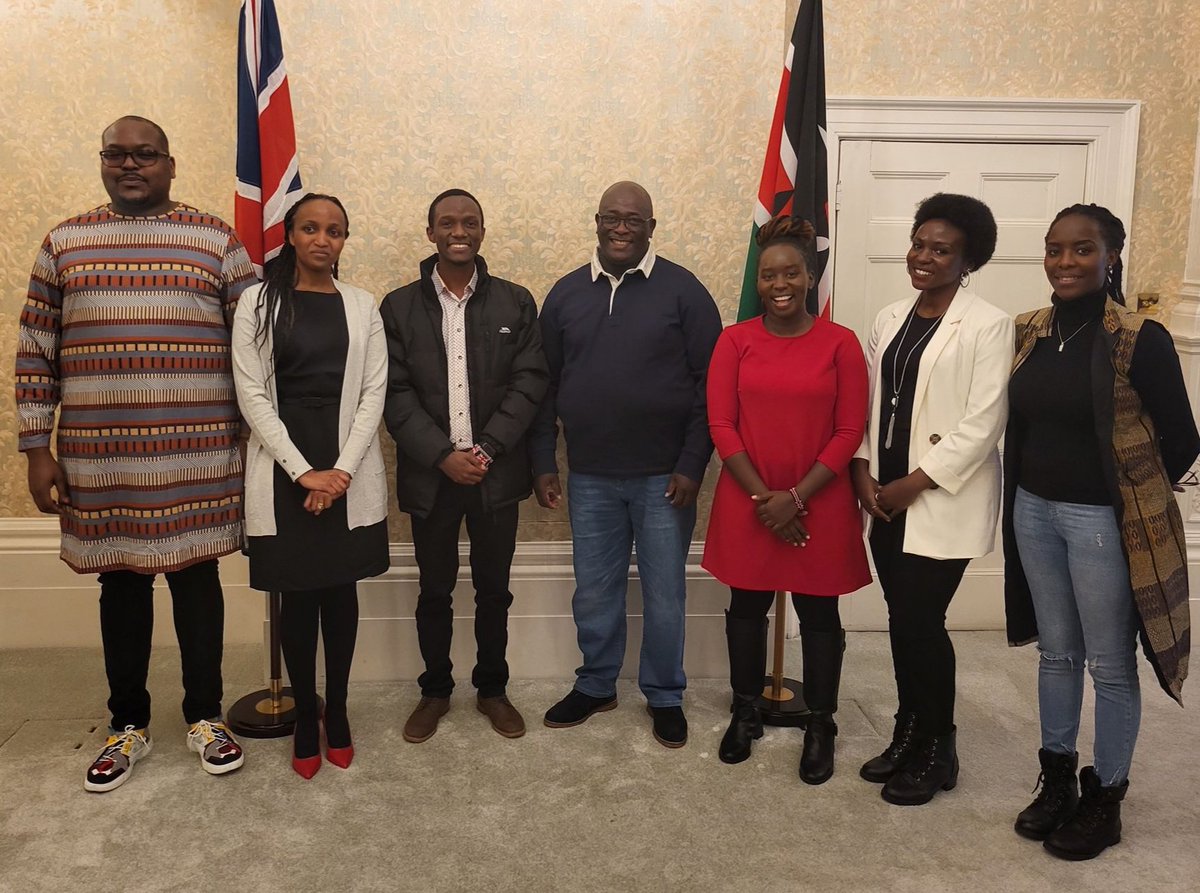 1. Was delighted to meet the 2021/22 cohort of Chevening scholars who are here in the UK to pursue their postgraduate degrees, and to interact with those in the 2020/2021 cohort yet to return home. Both groups very driven and looking to contribute to stronger Kenya development.