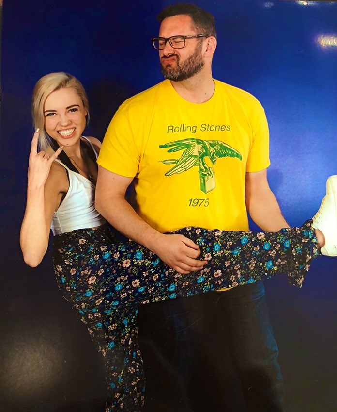KenzSanner's tweet photo. @jasonmanns from prom, to rock &amp; roll, to covid keeping up apart. Great to see and hear ya again 🤍 https://t.co/B2rDvW0VqJ
