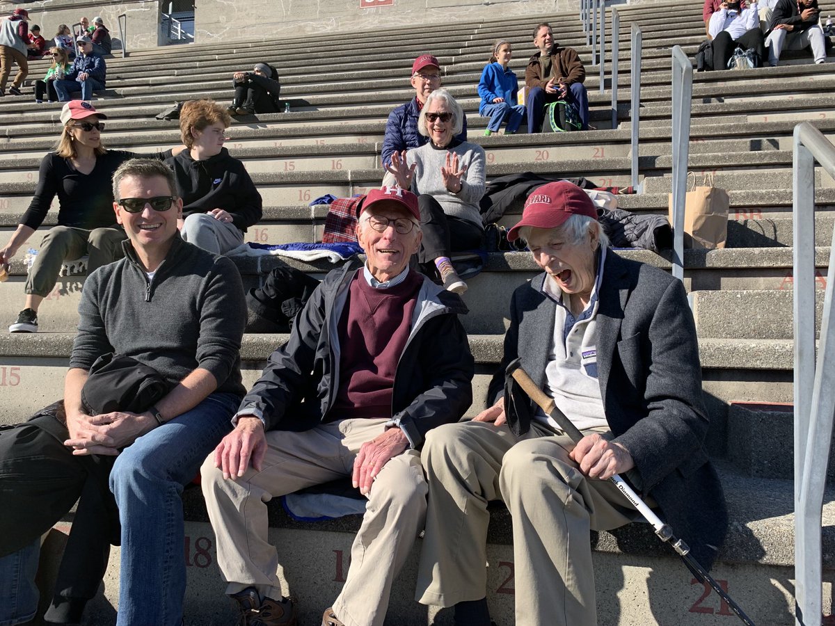⁦<a href="/harvardcrimson/">Harvard Athletics</a>⁩ Harvard Class of 1954.  #HarvardPenn