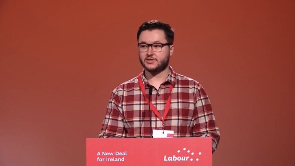 Proud to present our motion on gambling regulation for apps and video games on behalf of the Cavan-Monaghan branch at #LP21 and very gateful for the support it got from Labour Party members. #aNewDeal