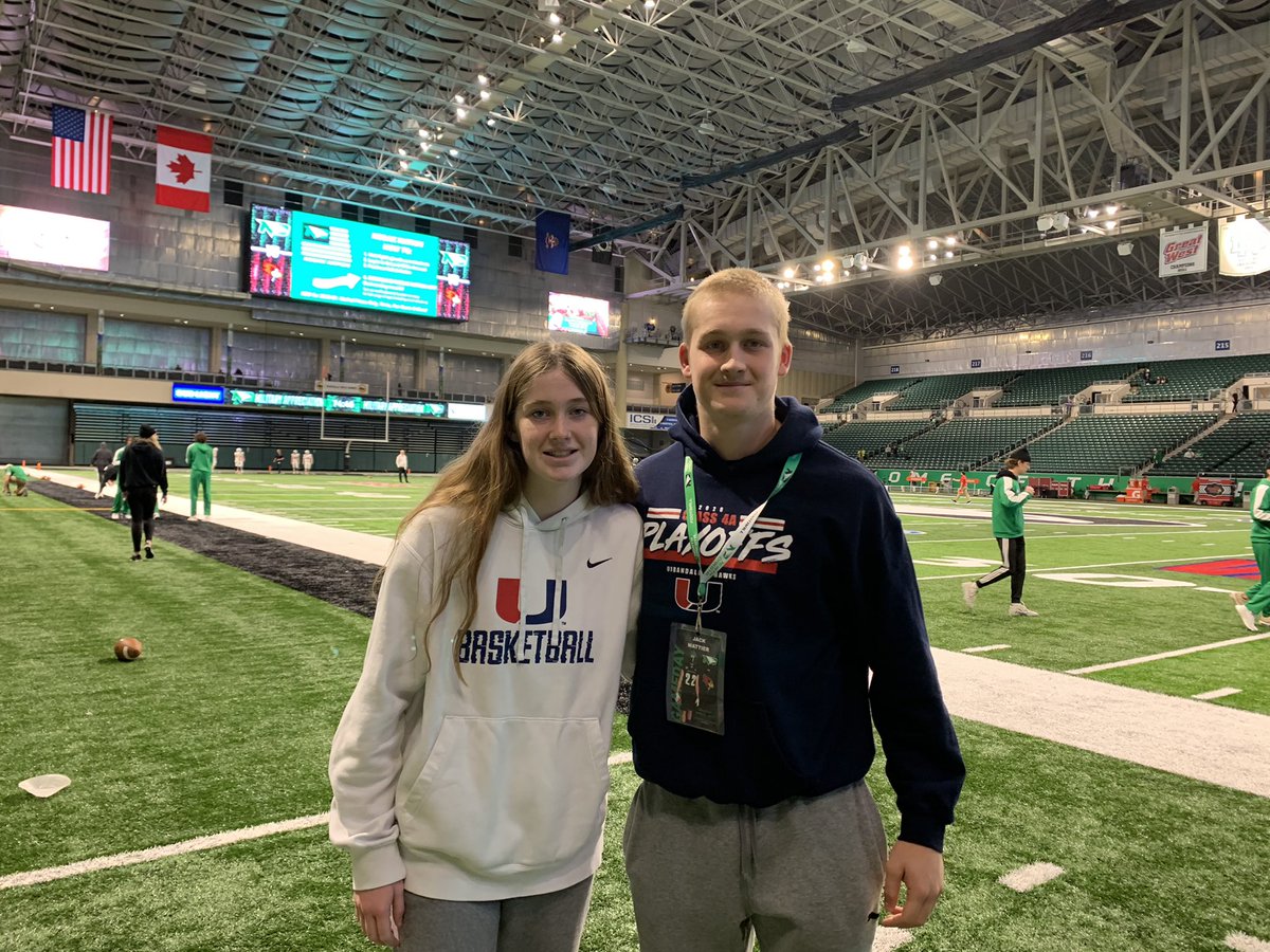 Thank you <a href="/coachflyger/">Austin Flyger</a> and <a href="/UNDfootball/">North Dakota Football</a> for another great visit. Grand Forks was amazing again!