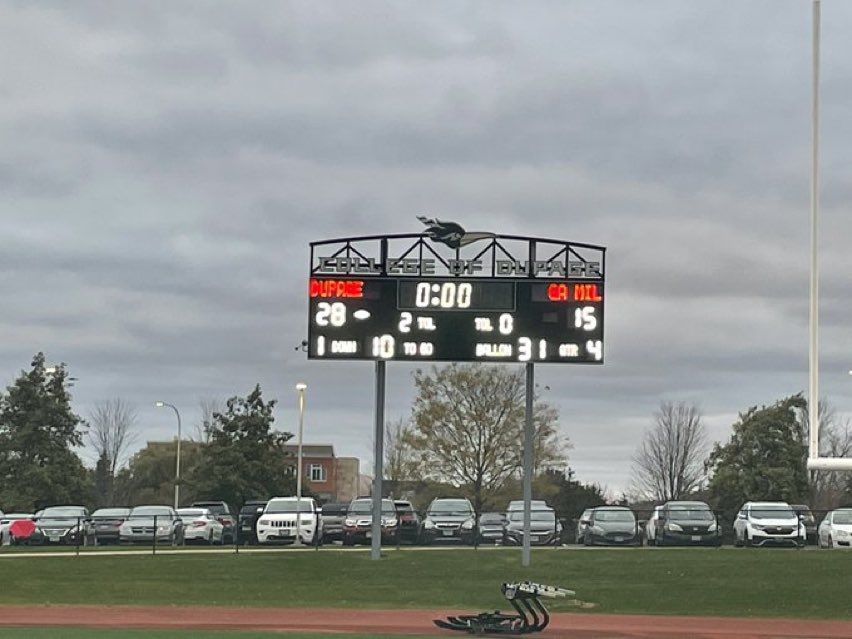 Dupage_Football's tweet image. Big TEAM W! The Chaps move to 7-2 after a knock down drag out match with GA Military! #LevelUp #Chaps