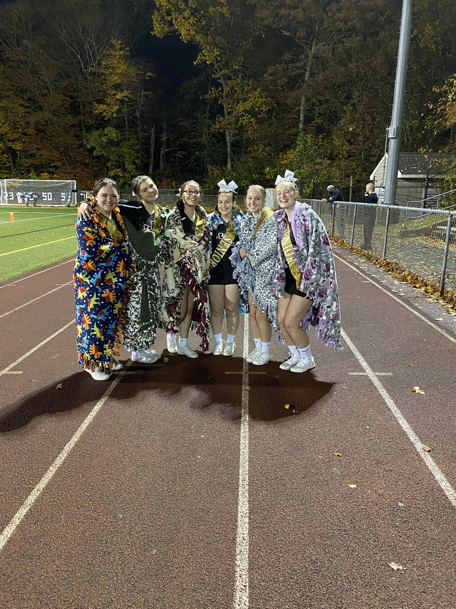 JLHSCheer's tweet photo. Pictures of our senior cheerleaders at last nights game and our amazing team. Thank you to all the parents, coaches and faculty who made senior night so special!! #golawmen #proudtobealawman @JLHSAthletics https://t.co/sd3zcsX2kw