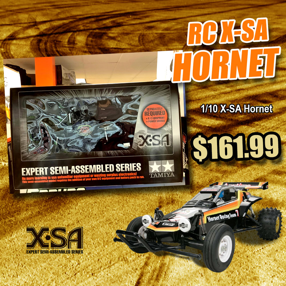 RCCarWorld's tweet photo. Tamiya X-SA Hornet 1/10 Off-Road 2WD Buggy Kit,
Take it now, available in store $ 161.99
#RCTamiya #RCKits #RCBuggy #RC1/10 #XSAHornet #RCCarWorld https://t.co/8IhBzFbfgx