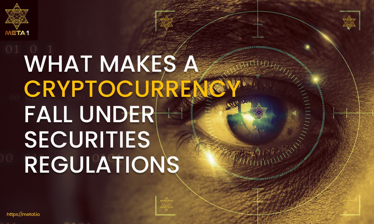 META1Coin's tweet photo. Starting in 2017, SEC (Securities and Exchange Commission) began to single out projects that they viewed as violating the current securities laws. So what makes a cryptocurrency fall under the category of a security?
Read more: https://t.co/n7RlGthrOx
#meta1 #meta1coin https://t.co/xAcD1o935s