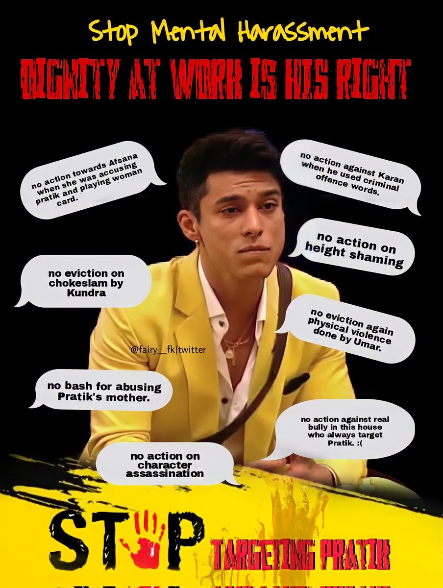 <a href="/MumbaiPolice/">मुंबई पोलीस Mumbai Police</a> Dear Sir,
Please look into it, this boy is getting mental harassment in <a href="/BiggBoss/">bigg boss</a> house.
I am his fan and I request you to look into the matter please.