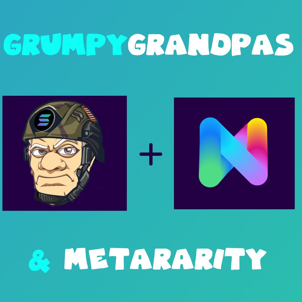 GrumpyGrandpas's tweet photo. GRUMPY RARITY! Grumpy Grandpas is proud to announce our partnership with @metararity 💎

If you're a Grumpy Holder you can view the rarity of your Grumpy Grandpas NFT right in our discord server:
👉 https://t.co/KkqoFcZaNz

#GetGrumpy #GrumpyGrandpas #NFT #NFTs #SolanaNFT https://t.co/eCsi6BNhIK