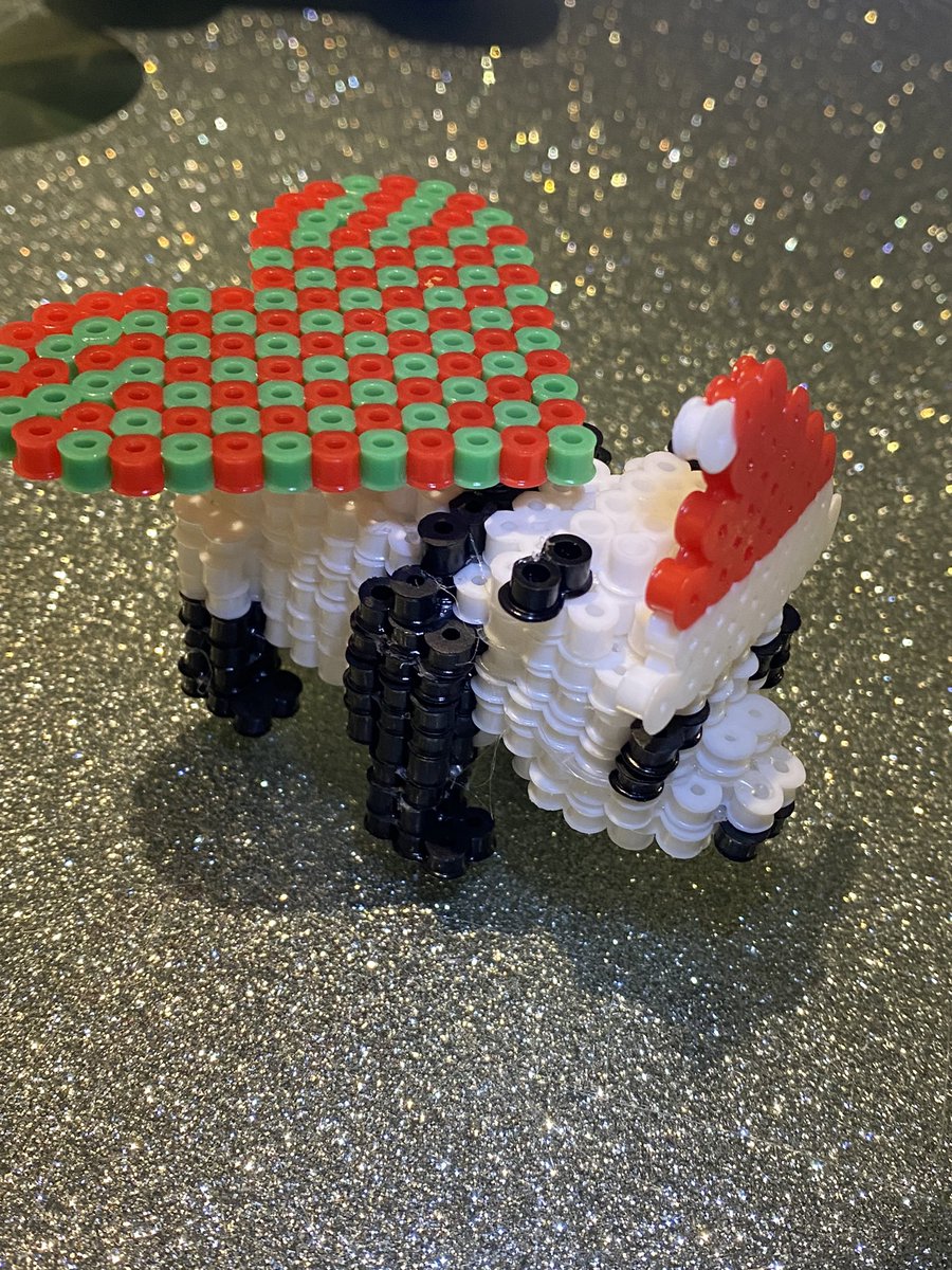 AmberR05e's tweet photo. @PlayAdoptMe check out what my little adopt me fanatics made. A Christmas Fly Panda 🐼  with a Santa hat and heart wings! https://t.co/n4rWBwhghp