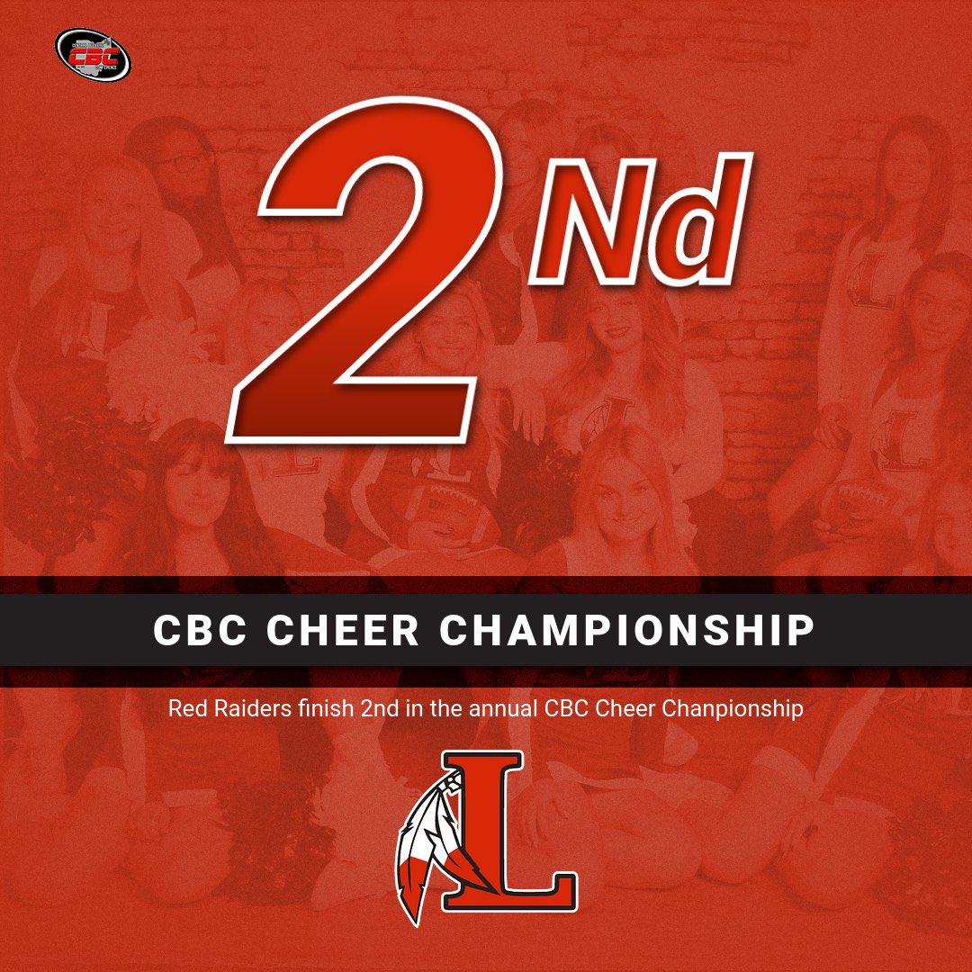 🥈| 2nd Place 

Congratulations to our cheerleaders for placing 2nd in the annual CBC Cheer Competition!

#GoBigRed | #LondonAthletics

<a href="/MGBrowning9/">Michael Browning</a>, <a href="/Mrs_Shaw1/">Carla Shaw</a>, <a href="/drloukramer/">Lou Kramer</a>, <a href="/CoachCut144/">Kyle Cutler</a>
