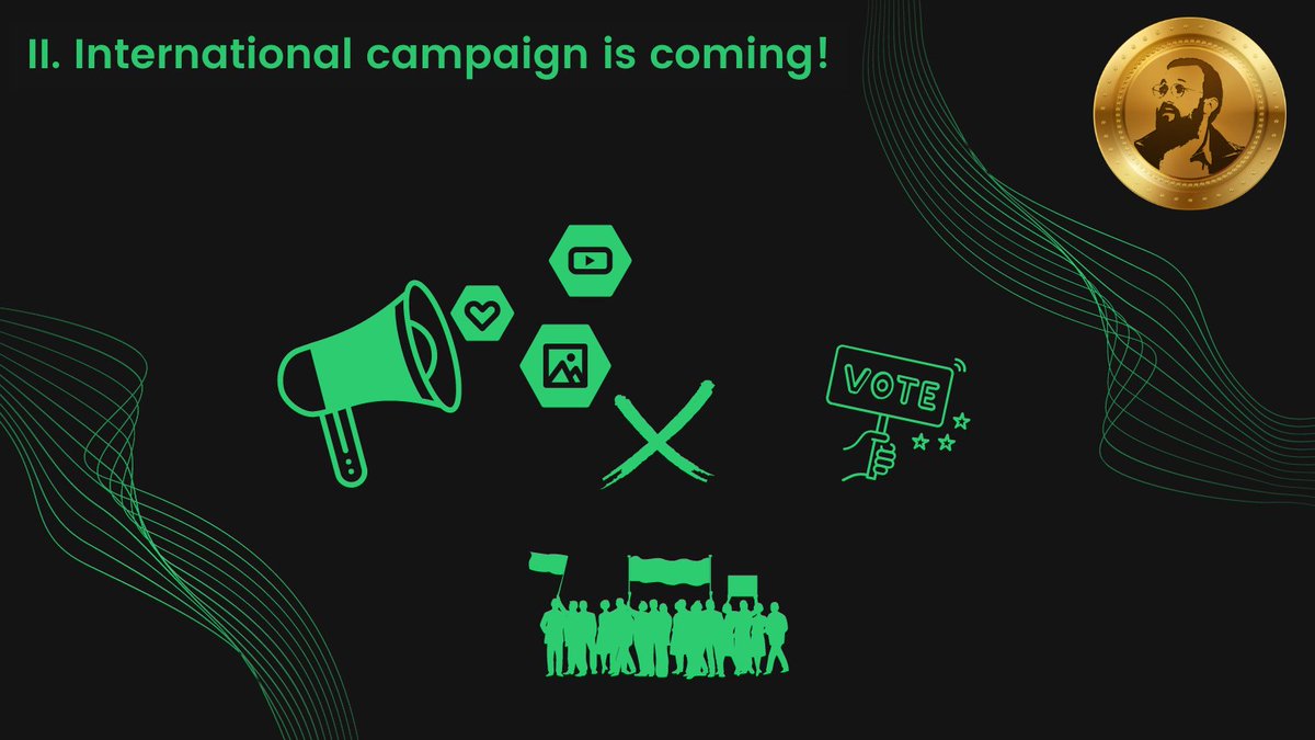 TokenCharles's tweet photo. 🥁Our second international campaign will start tomorrow📅

📜Details: https://t.co/6PEpA8o9CP

#CharesToken #Crypto #CardanoCommunity #ADA #cryptocurrency #Rewards https://t.co/VxSTxNWUks