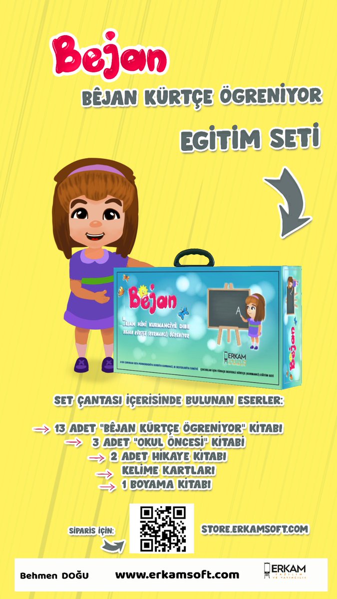 bejangame's tweet photo. “Bejan Kürtçe Öğreniyor” eğitim setimizi; 

e-mağazamızdan sipariş etmek için: https://t.co/N5vQyuHh6z https://t.co/RIJ4X93FLX