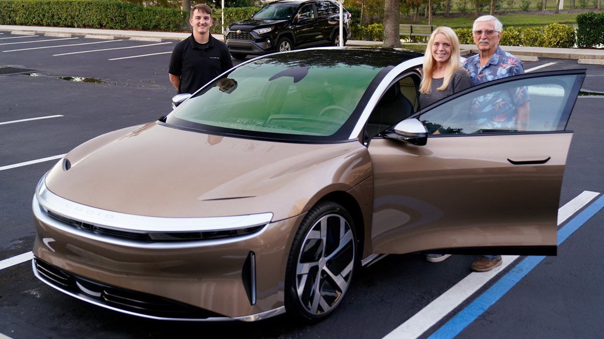 Lucid Motors tweet media