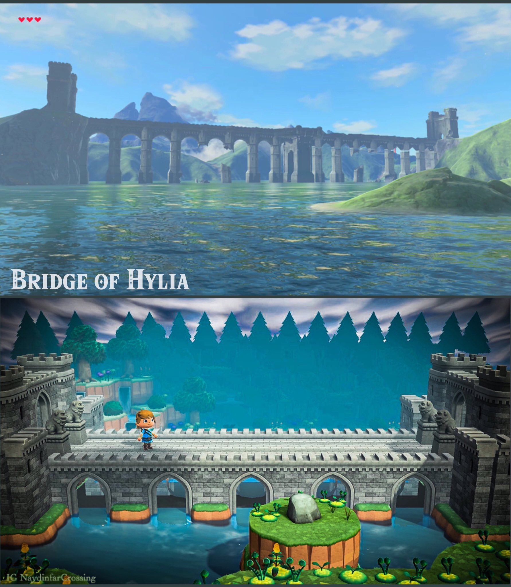 🇺🇦Naydinfar Needs BOTW2 on Twitter "🏰The Bridge of Hylia🏰 My artistic(04)