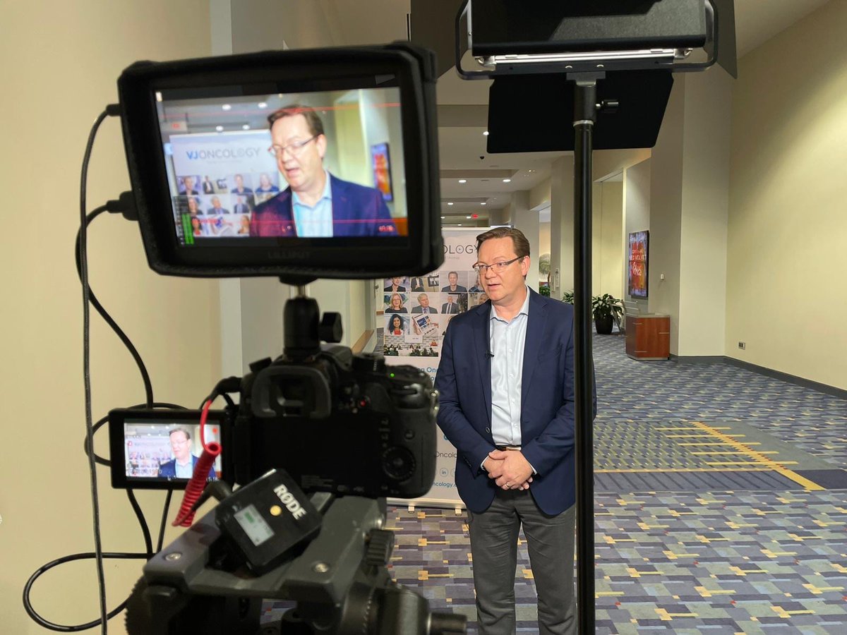 VJOncology's tweet photo. We had a fantastic interview w/ @RobertAndtbacka (@7and8biopharma) on intratumoral therapy!

Stay tuned for more #SITC21 content on 👉https://t.co/ys1d8pDAKO👈

@sitcancer #ImmunoOnc #Oncology https://t.co/VgTjsImA3F