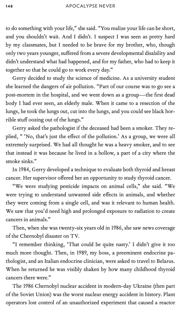 Yes, it sounds crazy, but it's true. Fear of nuclear power stems from a) fear of nuclear weapons, which really are the most dangerous things in the world, but are not the same as power plants, b) a fossil fuel-financed war on nuclear, c) Malthusian hatred of high-energy planet