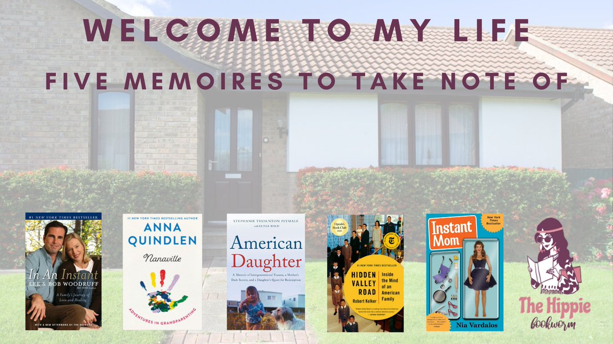 We're diving into others' lives, just walking through their front doors - with their permission of course. Check out these top 5 picks for memoirs. thehippiebookworm.com/?p=1722