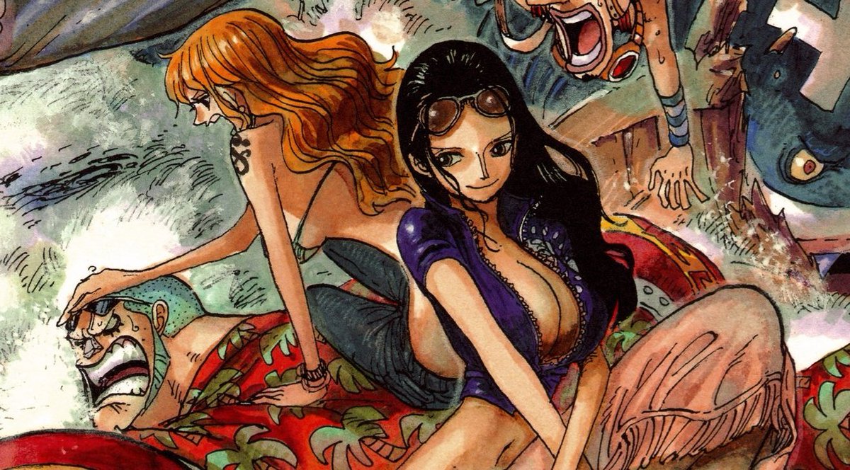 daily robin x nami.